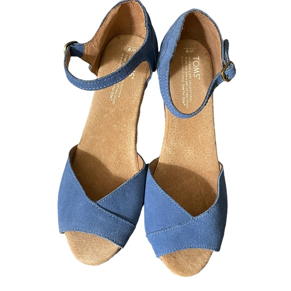 Toms wedge heels size 9 - Picture 3 of 6
